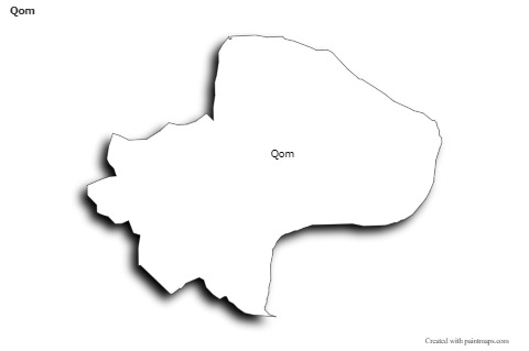 Sample Maps for Qom (black-white,shadowy)