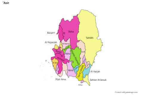 Sample Maps for 'Asir (colored)