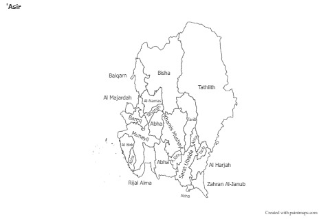 Sample Maps for 'Asir (black-white)