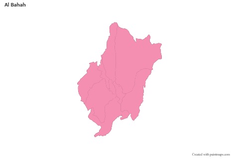 Sample Maps for Al Bahah (pink,outline)