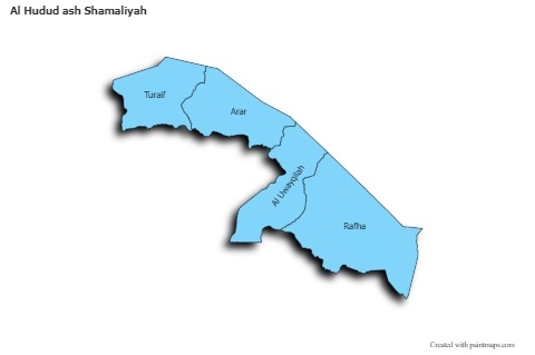 Sample Maps for Al Hudud ash Shamaliyah (blue,shadowy)