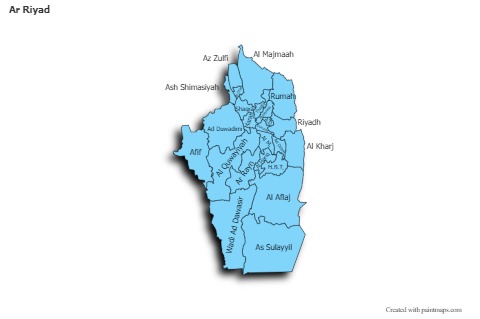Sample Maps for Ar Riyad (blue,shadowy)