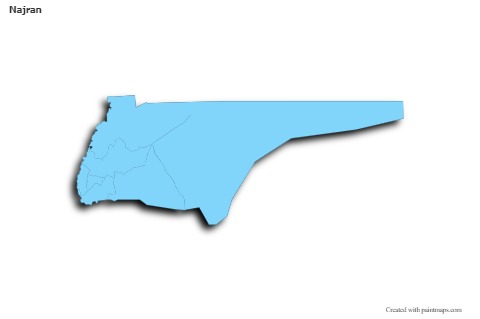 Sample Maps for Najran (blue,outline,shadowy)