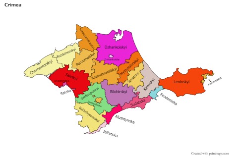 Sample Maps for Crimea (colored)