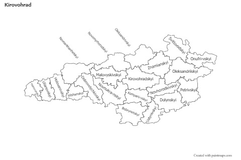 Sample Maps for Kirovohrad (black-white)
