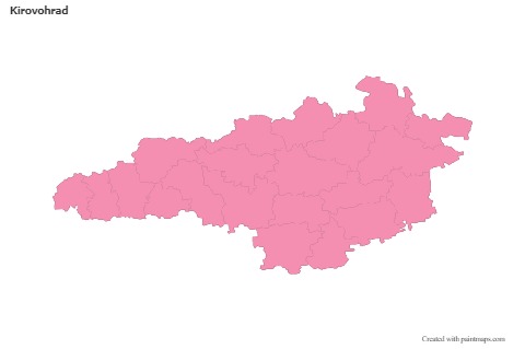 Sample Maps for Kirovohrad (pink,outline)