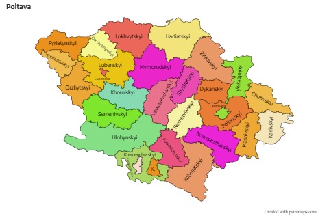 Sample Maps for Poltava (colored)
