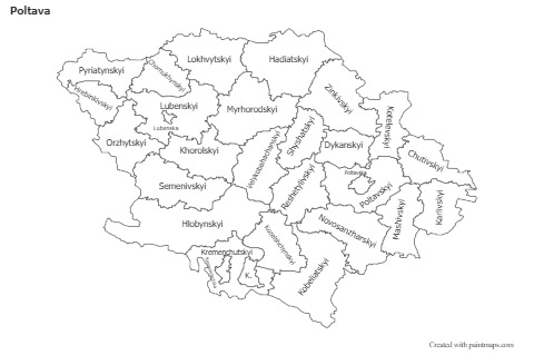 Sample Maps for Poltava (black-white)