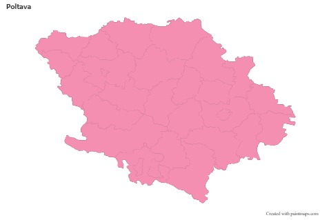 Sample Maps for Poltava (pink,outline)