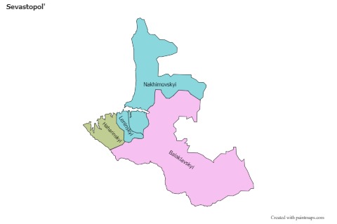 Sample Maps for Sevastopol' (colored)