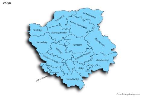 Sample Maps for Volyn (blue,shadowy)