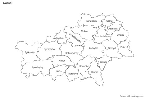 Sample Maps for Gomel (black-white)