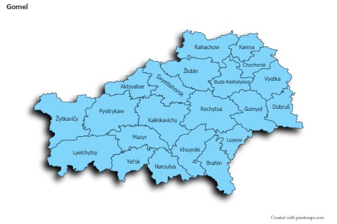 Sample Maps for Gomel (blue,shadowy)