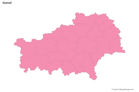 Sample Maps for Gomel (pink,outline)