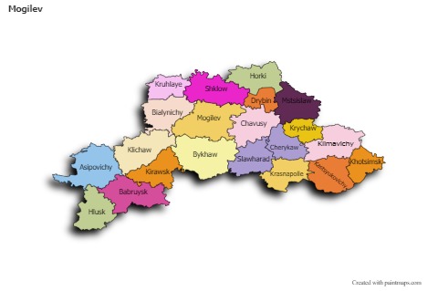 Sample Maps for Mogilev (colored,shadowy)
