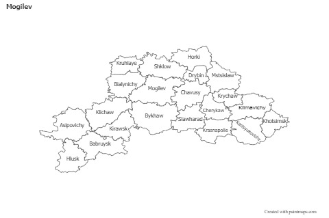 Sample Maps for Mogilev (black-white)