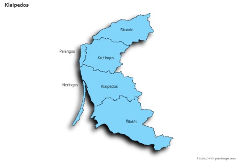 Sample Maps for Klaipedos (blue,shadowy)