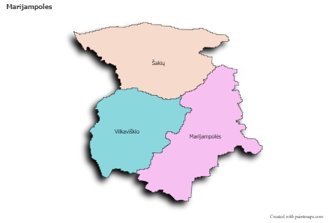 Sample Maps for Marijampoles (colored,shadowy)