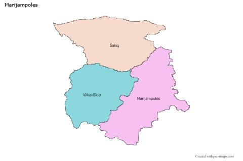 Sample Maps for Marijampoles (colored)