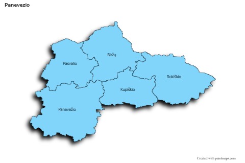 Sample Maps for Panevezio (blue,shadowy)