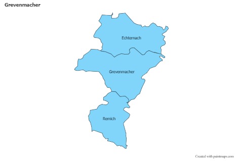 Contoh Peta untuk Grevenmacher (biru)