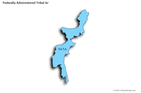 Mapas de muestra para Federally Administered Tribal Ar (azul,sombrío)