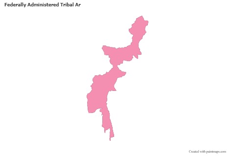 Mapas de muestra para Federally Administered Tribal Ar (rosa,contorno)
