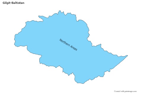 Contoh Peta untuk Gilgit-Baltistan (biru)