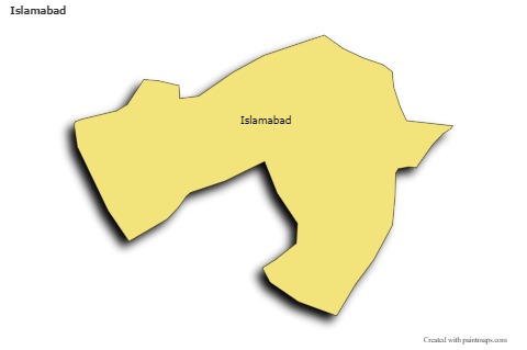 Sample Maps for Islamabad (colored,shadowy)