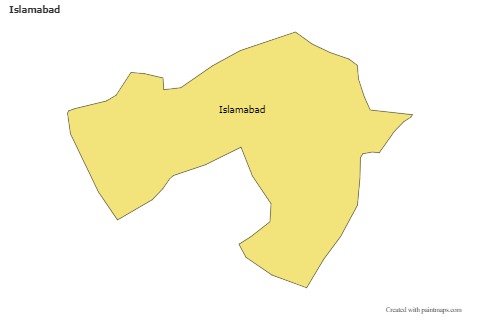 Sample Maps for Islamabad (colored)