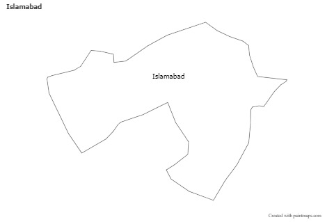 Sample Maps for Islamabad (black-white)