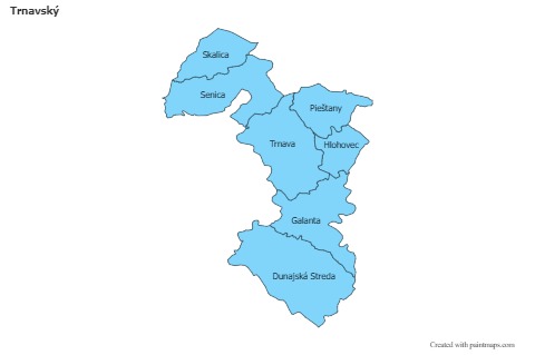 Mapas de muestra para Trnavský (azul)