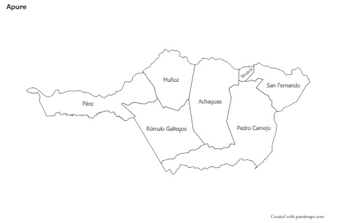 Sample Maps for Apure (black-white)