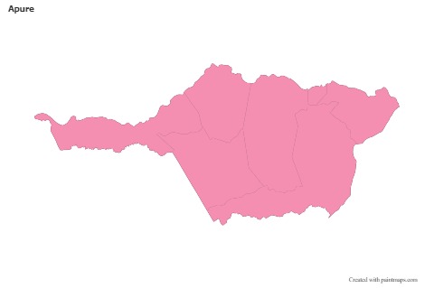Sample Maps for Apure (pink,outline)