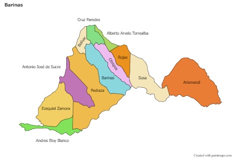 Sample Maps for Barinas (colored)