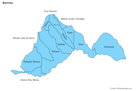 Sample Maps for Barinas (blue)