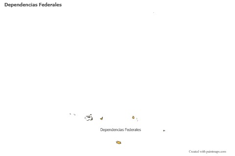 Sample Maps for Dependencias Federales (colored)