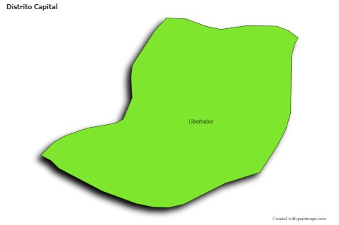 Sample Maps for Distrito Capital (colored,shadowy)