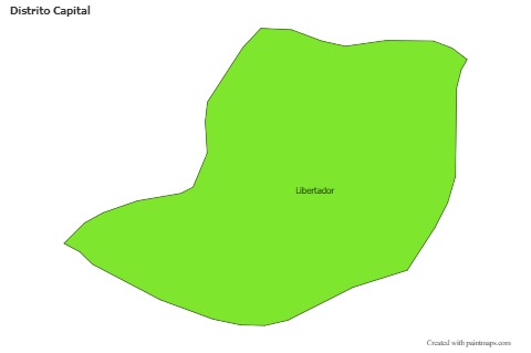 Sample Maps for Distrito Capital (colored)