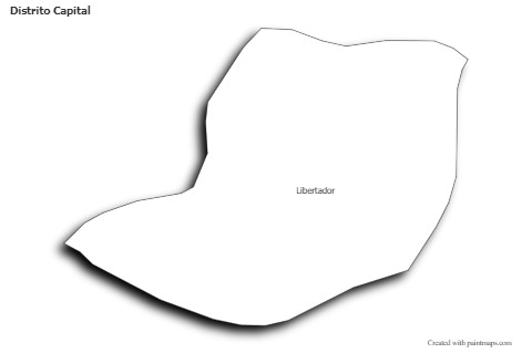 Sample Maps for Distrito Capital (black-white,shadowy)