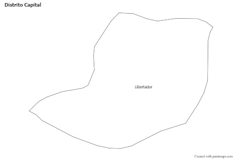 Sample Maps for Distrito Capital (black-white)