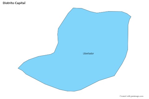 Sample Maps for Distrito Capital (blue)