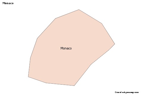 Sample Maps for Monaco (colored)