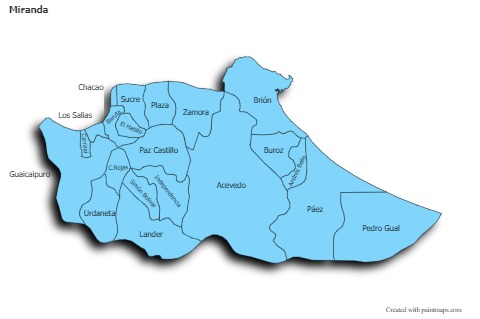 Contoh Peta untuk Miranda (biru,bayangan)