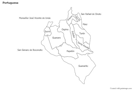 Sample Maps for Portuguesa (black-white)