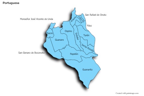 Sample Maps for Portuguesa (blue,shadowy)