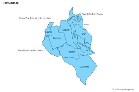 Sample Maps for Portuguesa (blue)