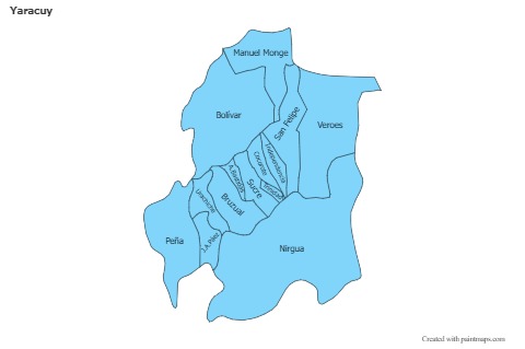 Sample Maps for Yaracuy (blue)