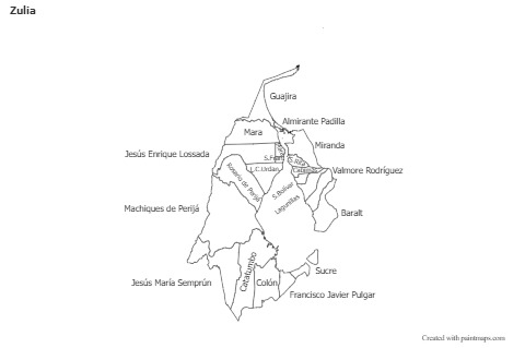 Sample Maps for Zulia (black-white)
