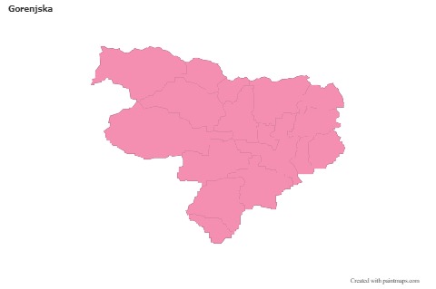 Sample Maps for Gorenjska (pink,outline)